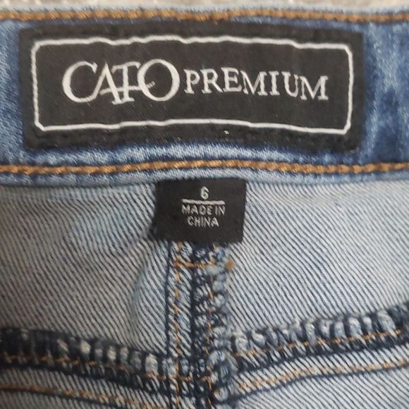 Cato brand  denim mini skirt - Picture 6 of 7